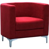 MIKO SINGLE SEATER SOFA CHAIR BURGUNDY
