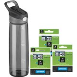DYMO 45013 D1 TAPE X 3 PLUS CONTIGO DRINK BOTTLE
