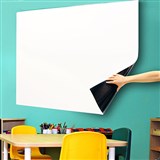 VISIONCHART WHITEBOARD ON A ROLL NONMAGNETIC 1520MM X 1M WHITE MATTE