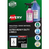 AVERY 959243 ULTRA HEAVY DUTY LABEL 991 X 677MM WHITE PACK 10