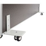 RAPID SCREEN FREESTANDING FOOT WITH CASTORS GREY