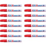 ARTLINE 400 PAINT MARKER BULLET 23MM RED BOX 15