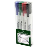 FABERCASTELL 1560 WHITEBOARD MARKERS CLASSIC COLOURS WALLET 4