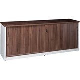 OM PREMIER CREDENZA SLIDING DOORS LOCKABLE 1800 X 450 X 720MM CASNANWHITE