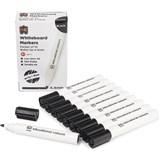 EDUCATIONAL COLOURS WHITEBOARD MARKER BULLET TIP 44MM BLACK PACK 10