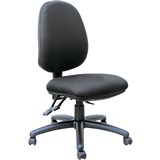 BURO MONDO JAVA TASK CHAIR HIGH BACK 3LEVER BLACK