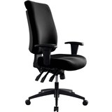 BURO TIDAL CHAIR HIGH BACK ARMS BLACK