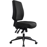 BURO TIDAL CHAIR MEDIUM BACK BLACK
