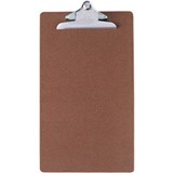 GNS CLIPBOARD MASONITE BULLDOG CLIP FOOLSCAP