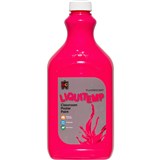 EDUCATIONAL COLOURS LIQUITEMP POSTER PAINT 2 LITRE FLUORESCENT PINK