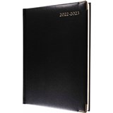 DEBDEN CLASSIC 1000P99 FINANCIAL YEAR DIARY DAY TO PAGE QUATRO BLACK