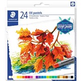 STAEDTLER 2420 OIL PASTELS ASSORTED PACK 24