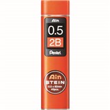 PENTEL C275 AIN STEIN MECHANICAL PENCIL LEAD REFILL 05MM 2B ORANGE TUBE 40