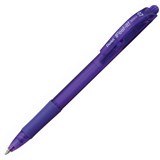 PENTEL BX417 IFEELIT RETRACTABLE BALLPOINT PEN 07MM VIOLET BOX 12
