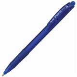 PENTEL BX420 IFEELIT RETRACTABLE BALLPOINT PEN 10MM BLUE BOX 12