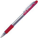 PENTEL BK420 WOW RETRACTABLE BALLPOINT PEN 10MM RED BOX 12
