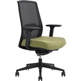 DAL JIRRA SIDE CONTROL SYNCHRO HIGH MESH BACK ARMS BLACK BACK APPLE SEAT