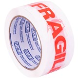 STYLUS SP250 PRINTED PACKAGING TAPE FRAGILE 48MM X 66M REDWHITE