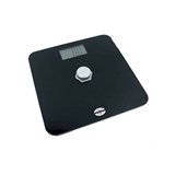 COMPASS BATTERY FREE BATHROOM SCALE BLACK