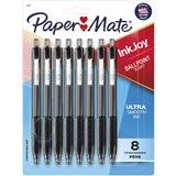 PAPERMATE INKJOY 300RT RETRACTABLE BALLPOINT PEN 10MM BLACK PACK 8