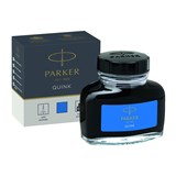 PARKER QUINK INK BOTTLE 57ML WASHABLE BLUE