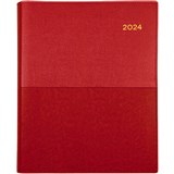 COLLINS VANESSA 165V15 DIARY DAY TO PAGE A6 RED