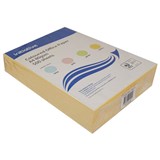 INITIATIVE COLOURS COPY PAPER 80GSM A4 YELLOW PACK 500 SHEETS