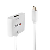 LINDY 43339 USB TYPEC TO HDMI 4K60 CONVERTER WHITE
