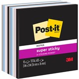 POSTIT 65410SSNE SUPER STICKY NOTES 76 X 76MM SIMPLY SERENE PACK 10