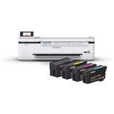 EPSON SURECOLOR T3160M LARGE FORMAT PRINTER AND E40U INK CARTRIDGE COMBO