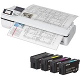 EPSON SURECOLOR T5160M LARGE FORMAT PRINTER AND E40U INK CARTRIDGE COMBO