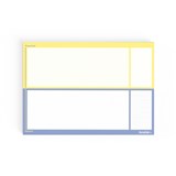 JUMBLE AND CO PRACTICAL AND PLAYFUL DESKPAD 50 SHEETS 80GSM A3 BLUEYELLOW
