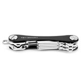 KEYSMART ORGINAL COMPACT KEY HOLDER AND KEYCHAIN ORGANISER BLACK