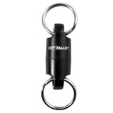 KEYSMART MAGCONNECT MAGNETIC KEYCHAIN BLACK