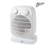 NERO OSCILLATING FAN HEATER WHITE