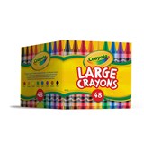 CRAYOLA LARGE CRAYONS SHARE PACK PACK 48