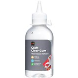 EDUCATIONAL COLOURS CLEAR CRAFT GUM 250ML BOTTLE