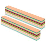 EDUCATIONAL COLOURS PAPER CRAFT STRIPS 40 X 410MM 125GSM PACK OF 5