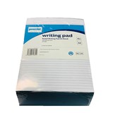 PREMIER RULED WRITNG PAD 60GSM A4 WHITE PACK 10