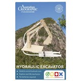 AUSTRALIAN GEOGRAPHIC ECO WORKSHOP HYDRAULIC EXCAVATOR BROWN
