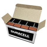 DURACELL COPPERTOP BATTERIES 9V PACK 12