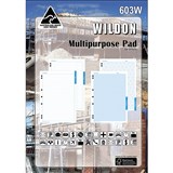 WILDON MULTIPURPOSE QUAD PAD 64SHEETS A4