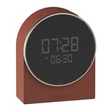 KREAFUNK IVY ALARM CLOCK W BLUETOOTH SPEAKER TERRACOTTA