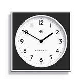 NEWGATE BURGER  CHIPS WALL CLOCK BLACK AND WHITE