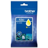 BROTHER LC536Y INK CARTRIDGE YELLOW