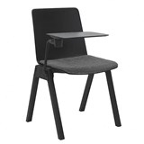 RAPIDLINE ACADEMY STACKING CHAIR WITH SEAT PAD AND TABLET ARM 610 X 530 X 800MM