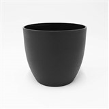 RAPIDLINE PLANT POTS 195MM DIA BLACK SET 4
