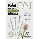 CLAIREFONTAINE PAINTON MISCA MULTI MEDIA PAD A4