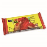 CERAMICA COLLETT COLOURPLUS COLOURED AIR DRY CLAY 500GM RED