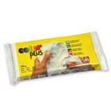 CERAMICA COLLETT COLOURPLUS COLOURED AIR DRY CLAY 500GM WHITE